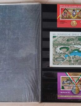 16seitiges Briefmarkenalbum mit internationalen Sportmarken - Bamberg