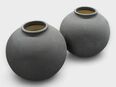 2-er Set Blomus Vase Peat Rudea / anthrazit // B Ware in 96050
