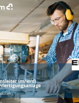 Produktionsleiter (m/w/d) Betonsteinfertigungsanlage - Baar-Ebenhausen