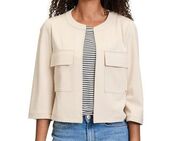 Betty&Co Jackenblazer Betty & Co Casual-Jacke mit Taschen Material