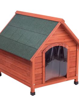 Hundehütte Spike Comfort - Größe L: B 84 x T 101 x H 87 cm