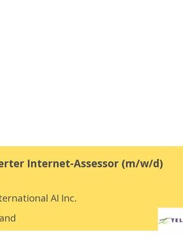 Personalisierter Internet-Assessor (m/w/d) - Berlin Mitte