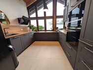 Moderne PLANA Einbauküche in Graphit mit Siemens & AEG Geräten - Pforzheim