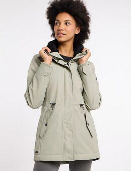 Ragwear Outdoorjacke MONADIS RAINY WARM wasserabweisender Parka, mit wärmenden Teddyplüsch gefüttert