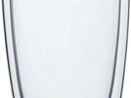 SABATIER International Latte-Macchiato-Glas Brasserie, Borosilikatglas, Mundgeblasen, 300 ml, hitze- & kältebeständiges Borosilikatglas