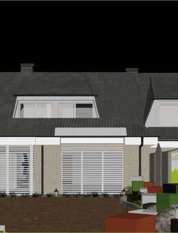 Villa m. Hallenbad, Vollkeller, Doppelgarage und Option 2 ELW je 80qm - Nähe Teutoburger Wald - Bielefeld