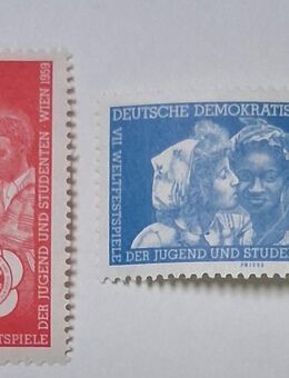 DDR 1959 Weltfestspiele der Jugend komplett postfrisch - Görlitz