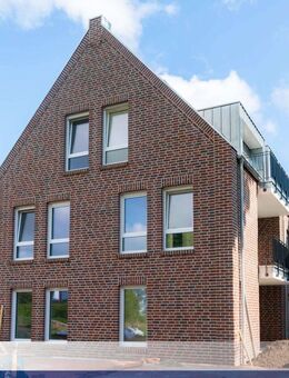 Saterland: Helle 2-Zimmer-Neubauwohnung im Erdgeschoss - Terrasse & moderne Haustechnik. Obj. 8942 - Saterland