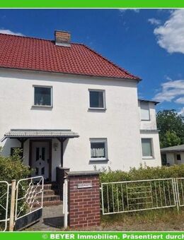 Platz für Ideen - Doppelhaushälfte mit Charakter und Ausbauoption - Lauchhammer