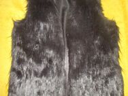 NEU * Edel * stylisch * ärmellos * Zottel * Fell- Imitat * Fake fur * Weste * Jacke "DYNAMITE" Gr. 34- 36/ XS- S * schwarz * Gothic * - Riedlingen