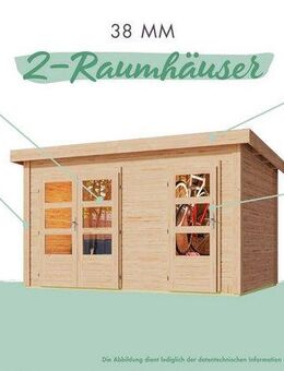 Karibu Gartenhaus Prenzlau, BxT: 458x302 cm
