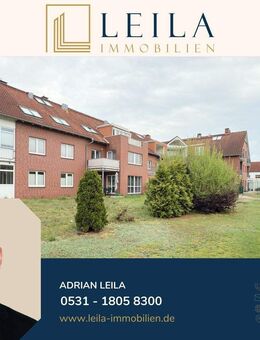 2,5 - Zimmer-Wohnung mit Garage, Loggia & Einbauküche - sofort frei! - Gifhorn