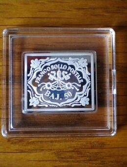 Kirchenstaat 50 Bajocchi 1852 Silber Münze Ag 999/1000 Rar - Linnich