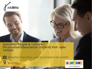 Specialist People & Culture / Personalsachbearbeiter (m/w/d) Voll- oder Teilzeit - Münster