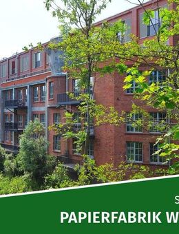 ERSTBEZUG sanierte Papierfabrik | EG-Whg. mit Nordwest-Terrasse, Duschbad, Abstellraum u.v.m. - Schkeuditz