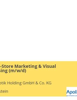Manager In-Store Marketing & Visual Merchandising (m/w/d) - Kammerstein