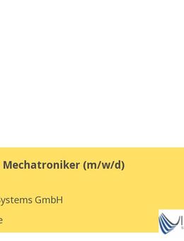 Techniker / Mechatroniker (m/w/d) - Karlsruhe