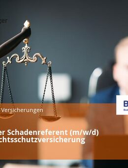 Juristischer Schadenreferent (m/w/d) für die Rechtsschutzversicherung - Karlsruhe