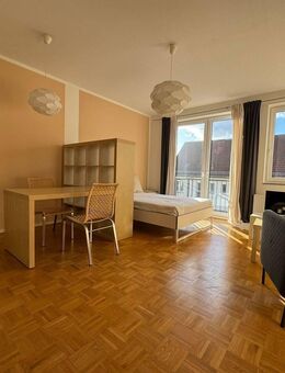 Möblierte 1-Zimmer-Wohnung mit Balkon im Südcenter - Leipzig