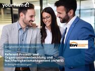 Referent Prozess- und Organisationsentwicklung und Nachhaltigkeitsmanagement (m/w/d) - Bietigheim-Bissingen