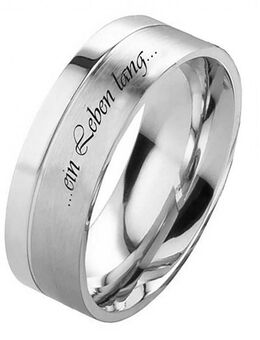 Herrenring Edelstahl HE195 Außengravur - Aholming