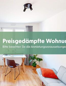 Mietpreisgedämpfte Wohnung! 3-Zimmer-Wohnung mit guter Anbindung & Rhein-Nähe - Düsseldorf