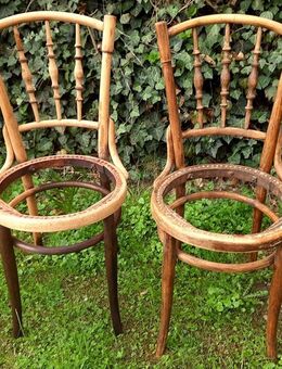 2 original Vintage Thonet(?) Stühle - zum Restaurieren - Niederfischbach