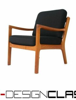 wie neu! Ole Wanscher Danish Senator Teak Sessel PJ Jeppesen Vintage 1960 Bezug neu! Mid Century - Hamminkeln Zentrum
