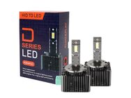 Umrüstsatz von Xenon auf D3S LED Scheinwerferlampen 6000K 35W – CANBUS Plug & Play Set (2 Stück) - Ingolstadt