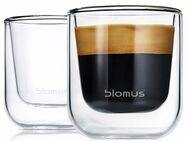 blomus Espressoglas NERO, Glas, Doppelwandig, 2-teilig