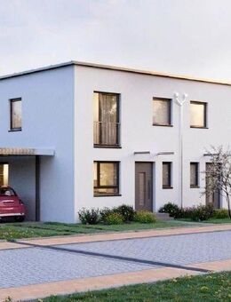 " Willkommen zu Hause "Neuhengstett * Attraktives Flachdach Doppelhaus inkl. PV-Anlage * Schöne Wohnlage * - Althengstett