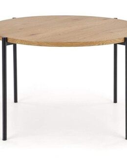 andas Couchtisch Vantaa, Tischplatte aus massiver Eiche, generelle Maße (B/T/H): 60/60/45 cm