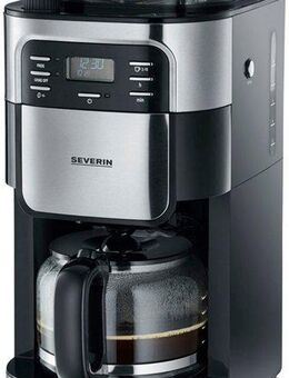 Severin Kaffeemaschine mit Mahlwerk KA 4810, 1l Kaffeekanne, 1x4, Mahlgrad und Kaffeemenge individuell einstellbar