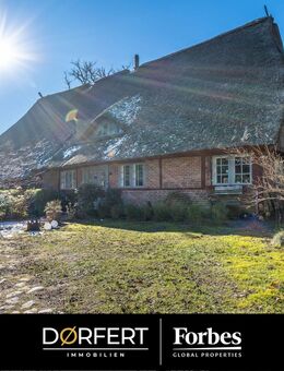 Tangstedt | Einzigartiges, modernisiertes Reetdachhaus von 1699 mit idyllischer Gartenanlage - Tangstedt (Landkreis Stormarn)