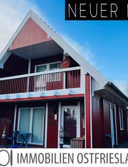 Ihre Auszeit am Kleinen Meer: Modernes Haus mit kleinem Garten und Bootssteg - Emden