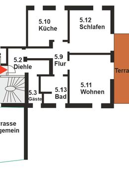 Wohnen und Leben in historischem Ambiente - charmante 2-Zimmer-Küche-Bad Wohnung - Bubenheim (Landkreis Mainz-Bingen)