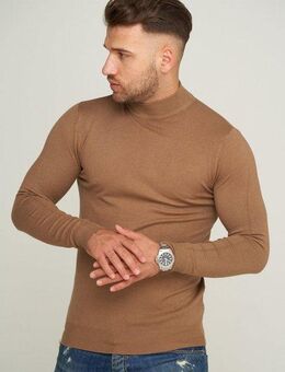 behype Strickpullover MKBONI mit kurzem Stehkragen