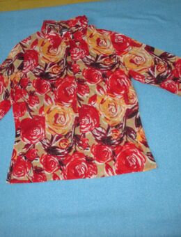 NEU mit Etikett * Rosen * Blumen * Blüten * Flower- Power * Langarm * Hemd- Bluse "MeXX" Gr. 44- 46/ L- XL * rot * cremè- beige * apricot * - Riedlingen