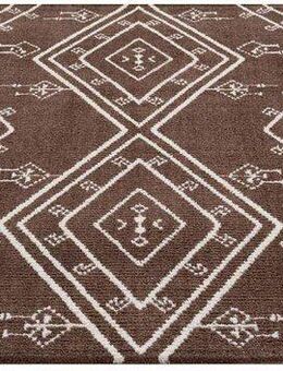 Carpet City Teppich April 2291, rechteckig, Höhe: 10 mm, Läufer, weich durch Microfaser, Boho Ethno Look, Wohnzimmer