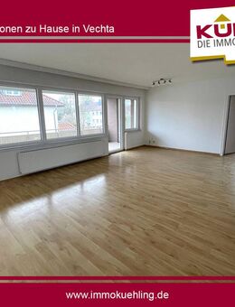 Großzügige 4 Zimmerwohnung mit Hochpaterre Terrasse! - Diepholz