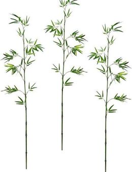 Kunstpflanze Bambuszweig, I.GE.A., Höhe 150 cm, Dekozweig, groß 3er Set