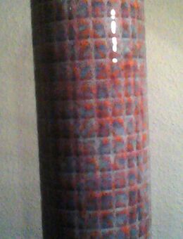 Blumenvase handgefertigt Orange und Blau sehr guter Zustand ! - Dortmund Wickede