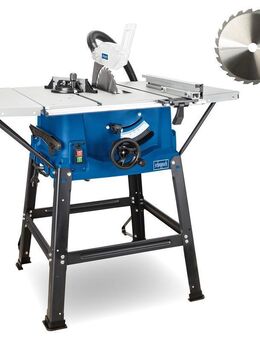 Scheppach Tischkreissäge HS100S 2000 W, mit Untergestell, 2 Tischverbreiterungen Set5342 - Wuppertal