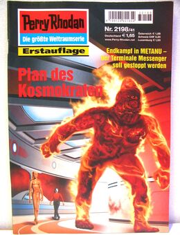 Perry Rhodan - Romanheft Nr. 2198 - Plan des Kosmokraten - Erstauflage - Biebesheim (Rhein)