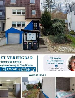 1-Fam Haus mit Einliegerwohnung * Naturnah wohnen mit Platz für die ganze Familie + Pflegekraft - Reutlingen