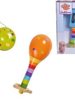 Eichhorn Spielzeug-Musikinstrument Musikset mit Maracas, (Set, 3 tlg)