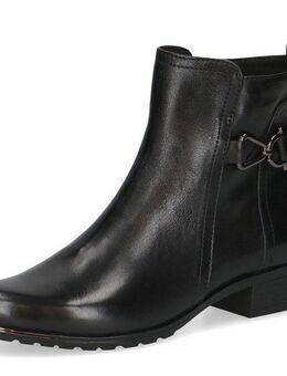 Caprice Stiefelette, Blockabsatz, Businessschuh, Boots mit hübschem Zierelement