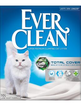 2-fach zooPunkte auf 10 l Ever Clean® Katzenstreu - Total Cover Parfümfrei