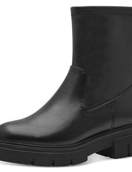 MARCO TOZZI POLI Stiefelette, Blockabsatz, Boots mit Zierreißverschluss an der Ferse
