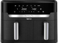 Tefal Heißluftfritteuse EY9428 Dual Easy Fry XXL, 2700 W, 2 Schubladen, 6,5l + 4,5l, 7 voreingestellte Programme, Rezepte-App